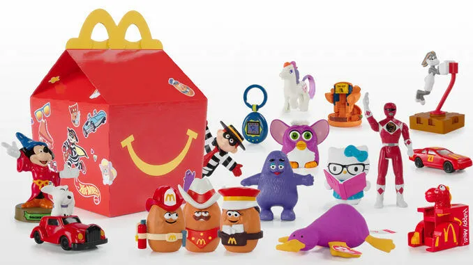 McDonald’s Happy Meal főétkezési opciók – burger és McNuggets
