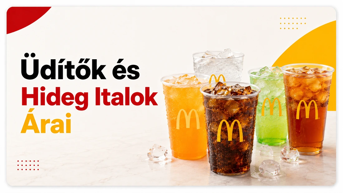 McDonald’s üdítők és hideg italok árai