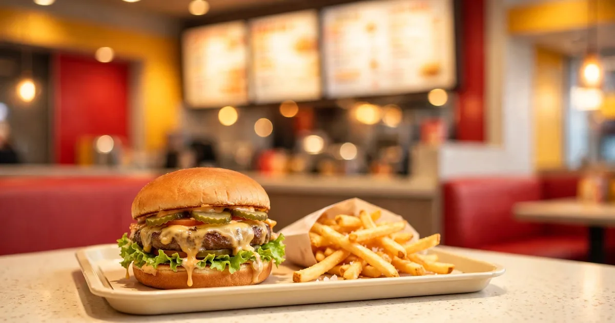 McDonald's menü tábla – McMenü kalória értékek 2026