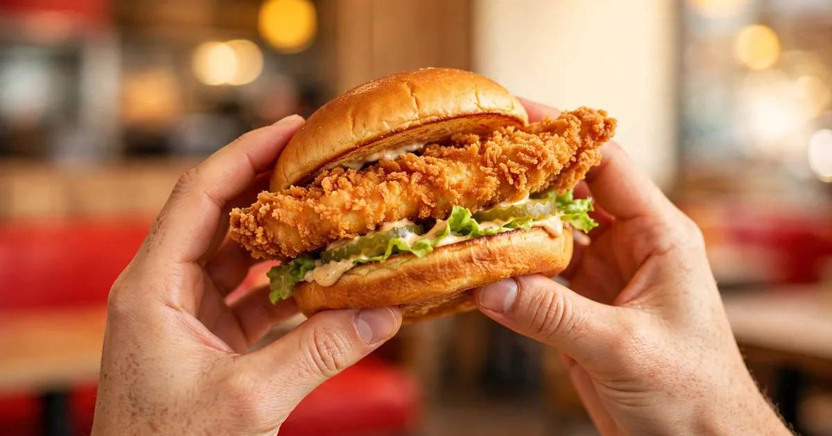Kézzel tartott McChicken szendvics – McChicken ár 2026 kérdések és válaszok