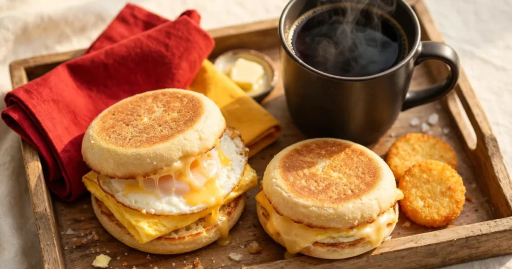 McReggeli árak 2026 – McMuffin szendvicsek és kávé