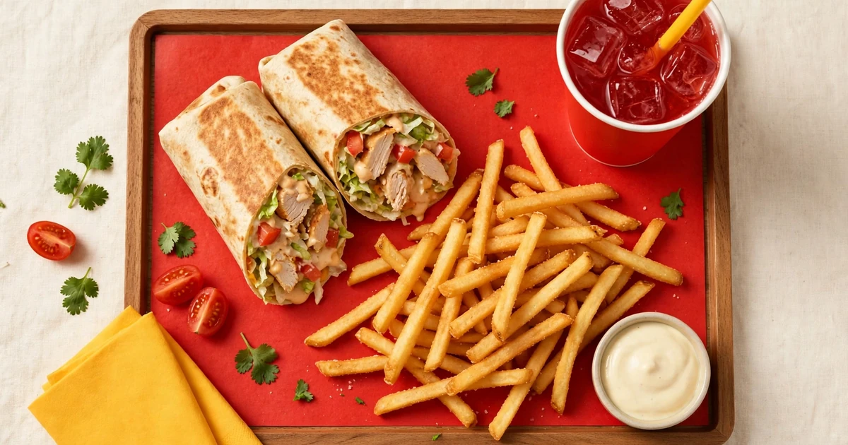 McWrap menü sült burgonyával és üdítővel – mennyibe kerül 2026