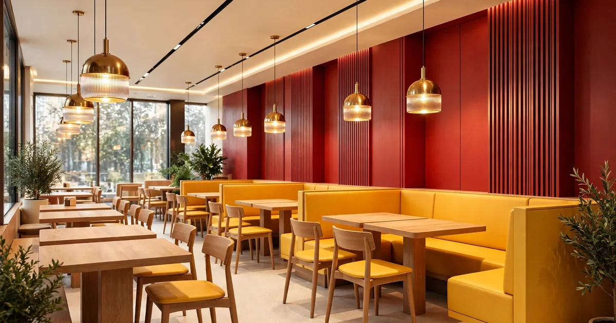 McDonald's étterem belső tere – sajtburger rendelés helyszíne 2026-ban