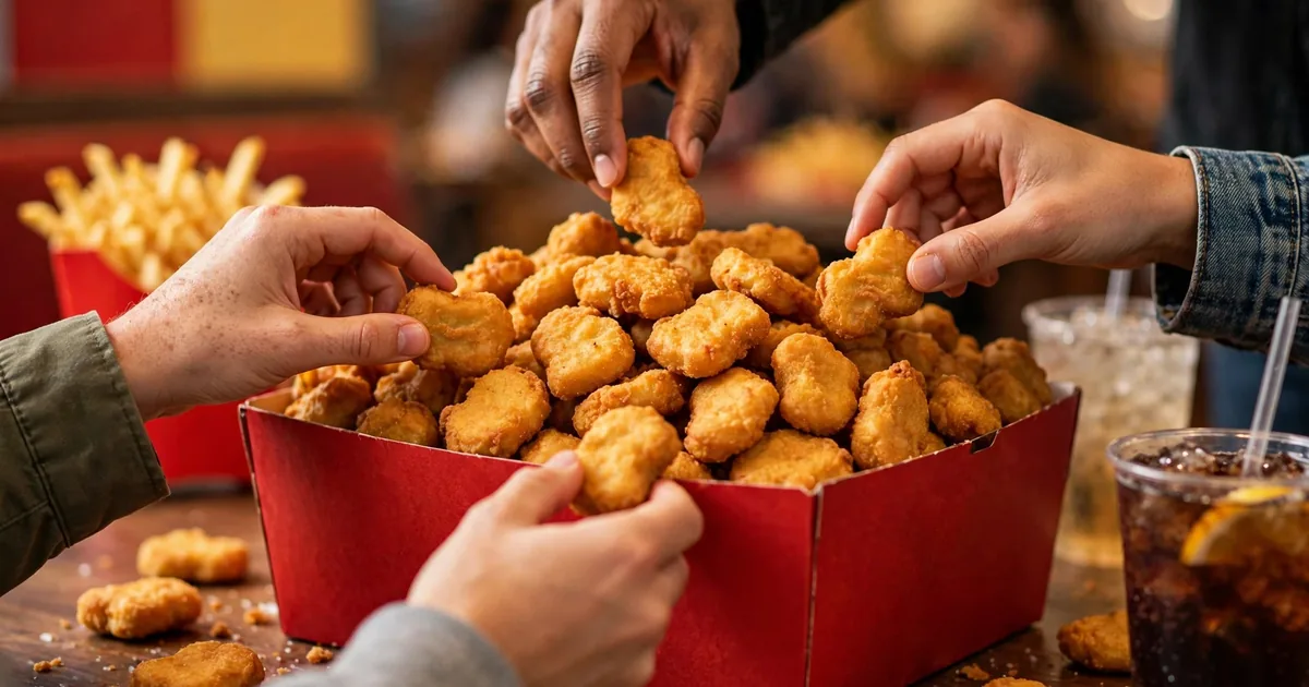 20 darabos McNuggets megosztva – legjobb ár-érték 2026-ban