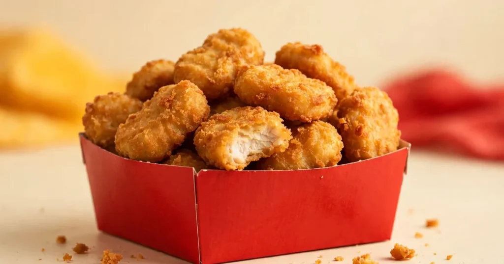 Chicken McNuggets ára 2026 – ropogós csirkefalatok közelről