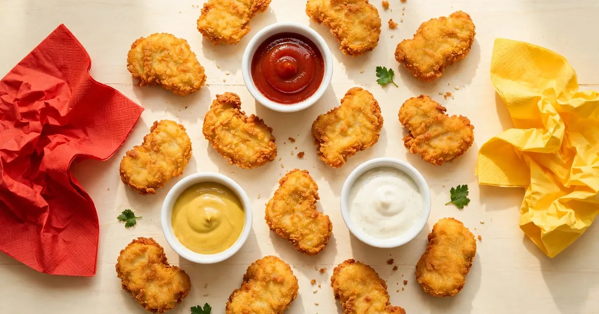 McNuggets mártogatós szószokkal – McDonald's étlap 2026