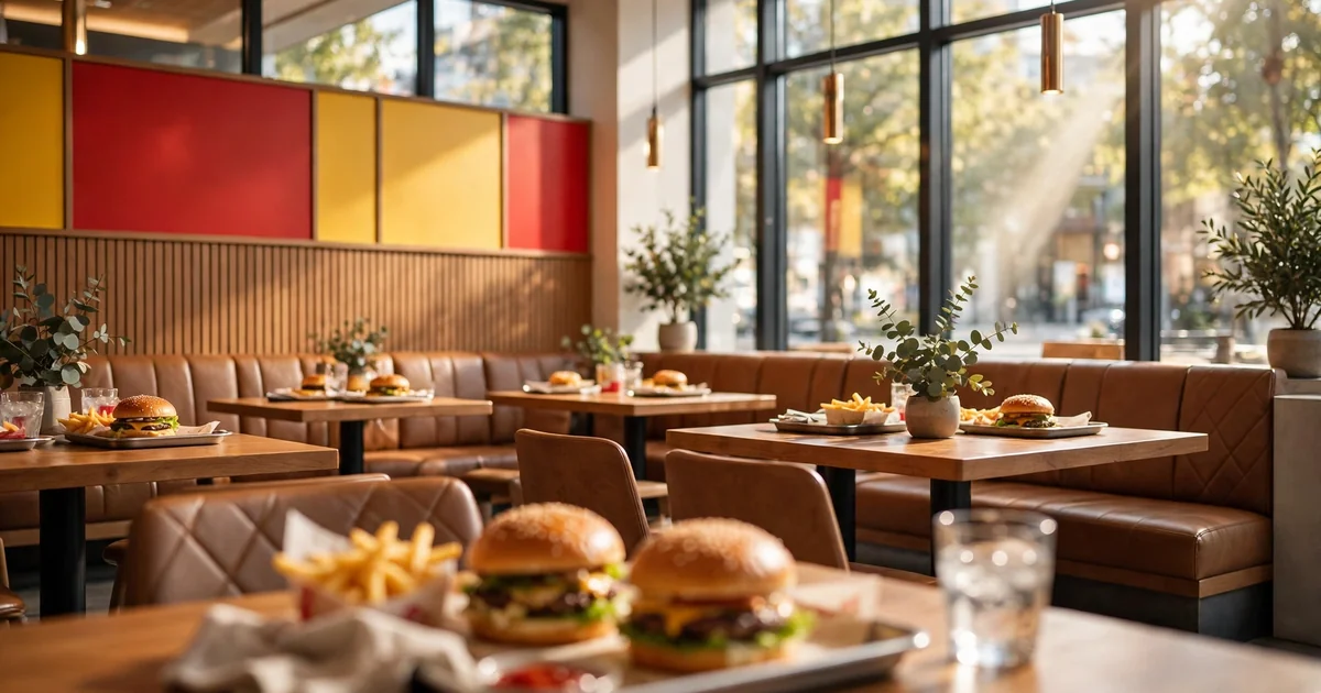 McDonald's étterem belső – McRoyal rendelés 2026