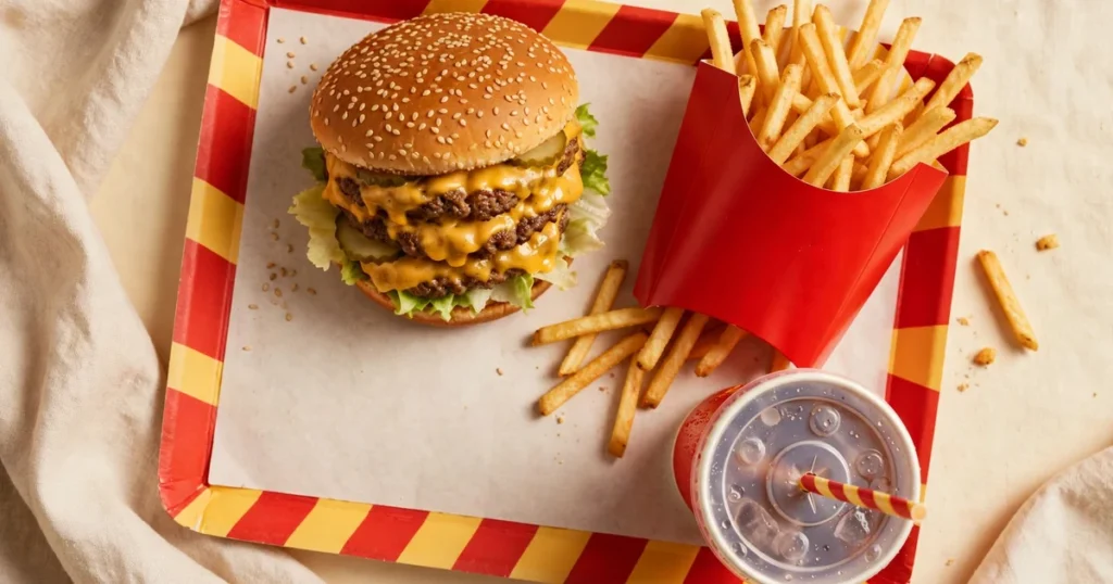 Meki menü árak 2026 – Big Mac menü tálcán