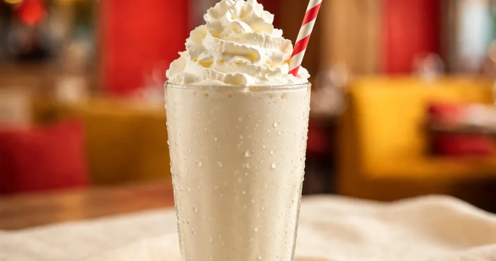 Krémes vanília shake tejszínhabbal – McDonald's shake ára 2026