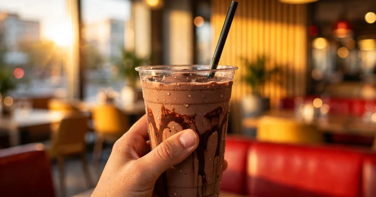 Csokis shake kézben – McDonald's shake ára 2026