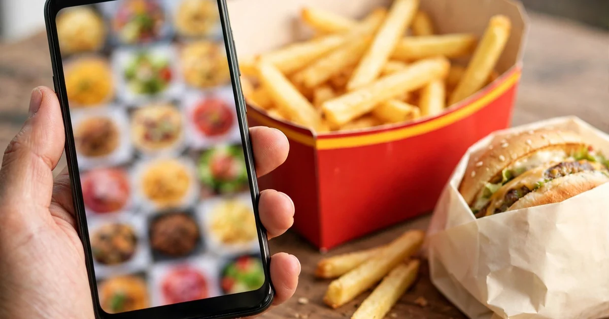 McDonald's házhozszállítás rendelése telefonos applikációval, sültkrumpli mellett