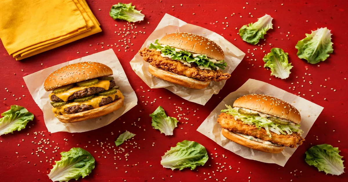 McDonald's burgerek választéka – szendvics árlista 2026