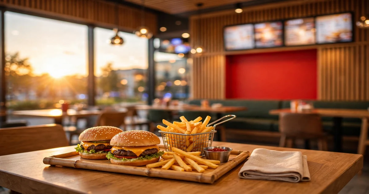 McDonald's étterem belső – szendvics árak 2026